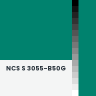 Color chip: NCS S 3055-B50G