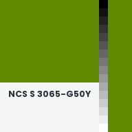 Color chip: NCS S 3065-G50Y