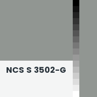 Color chip: NCS S 3502-G