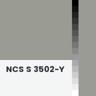 Color chip: NCS S 3502-Y