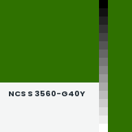 Color chip: NCS S 3560-G40Y