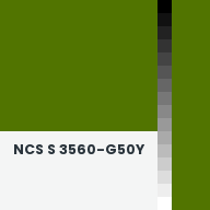 Color chip: NCS S 3560-G50Y