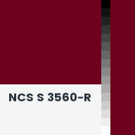 Color chip: NCS S 3560-R