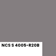 Color chip: NCS S 4005-R20B