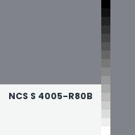 Color chip: NCS S 4005-R80B