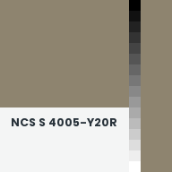 Color chip: NCS S 4005-Y20R