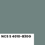 Color chip: NCS S 4010-B30G