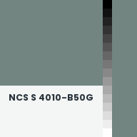 Color chip: NCS S 4010-B50G
