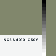 Color chip: NCS S 4010-G50Y