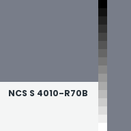 Color chip: NCS S 4010-R70B