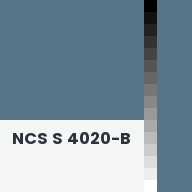 Color chip: NCS S 4020-B