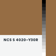 Color chip: NCS S 4020-Y30R