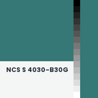 Color chip: NCS S 4030-B30G