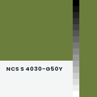 Color chip: NCS S 4030-G50Y
