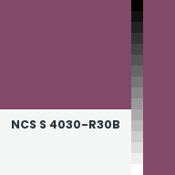 Color chip: NCS S 4030-R30B