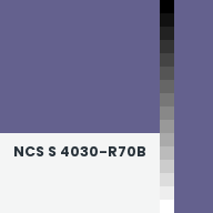 Color chip: NCS S 4030-R70B