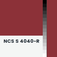 Color chip: NCS S 4040-R