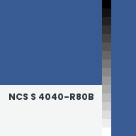Color chip: NCS S 4040-R80B