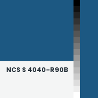 Color chip: NCS S 4040-R90B