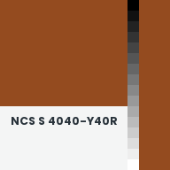 Color chip: NCS S 4040-Y40R