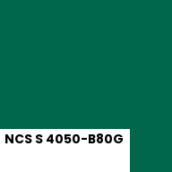 Color chip: NCS S 4050-B80G