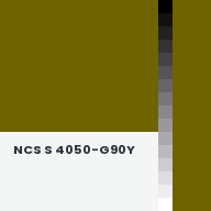 Color chip: NCS S 4050-G90Y