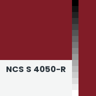 Color chip: NCS S 4050-R