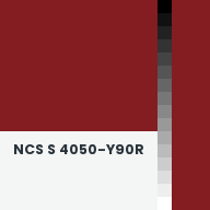 Color chip: NCS S 4050-Y90R