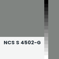 Color chip: NCS S 4502-G
