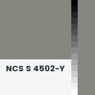 Color chip: NCS S 4502-Y