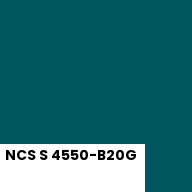 Color chip: NCS S 4550-B20G
