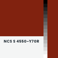 Color chip: NCS S 4550-Y70R