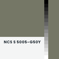 Color chip: NCS S 5005-G50Y