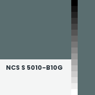 Color chip: NCS S 5010-B10G