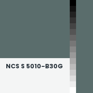 Color chip: NCS S 5010-B30G