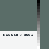 Color chip: NCS S 5010-B50G
