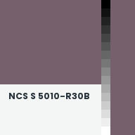 Color chip: NCS S 5010-R30B