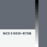 Color chip: NCS S 5010-R70B