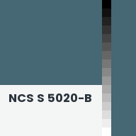 Color chip: NCS S 5020-B