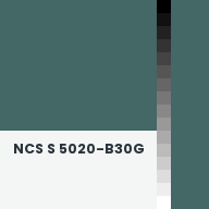 Color chip: NCS S 5020-B30G