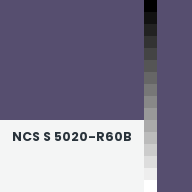 Color chip: NCS S 5020-R60B