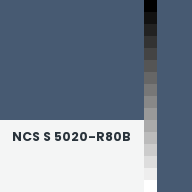 Color chip: NCS S 5020-R80B