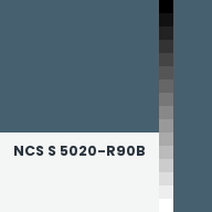 Color chip: NCS S 5020-R90B