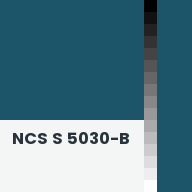 Color chip: NCS S 5030-B