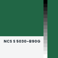 Color chip: NCS S 5030-B90G