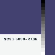 Color chip: NCS S 5030-R70B