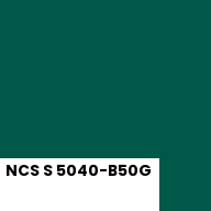Color chip: NCS S 5040-B50G