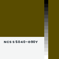 Color chip: NCS S 5040-G90Y