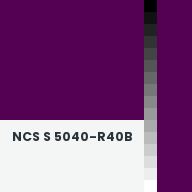 Color chip: NCS S 5040-R40B