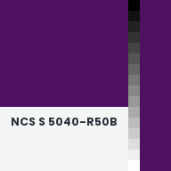 Color chip: NCS S 5040-R50B